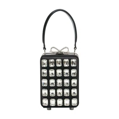 Self-portrait Micro Bag In Black
