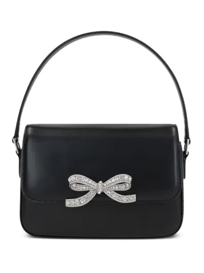 Self-portrait Micro Bag Embellished With Bow