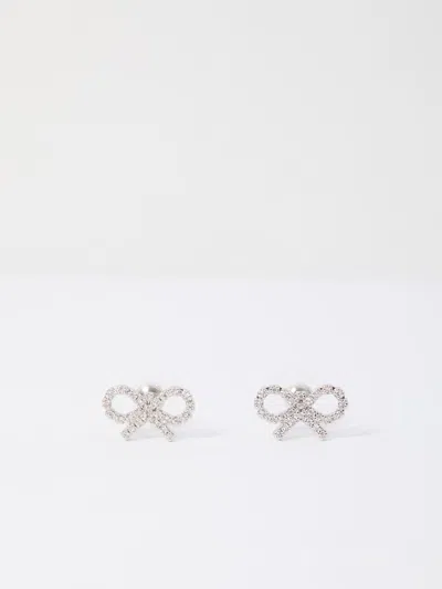 SELF-PORTRAIT MICRO BOW EARRINGS