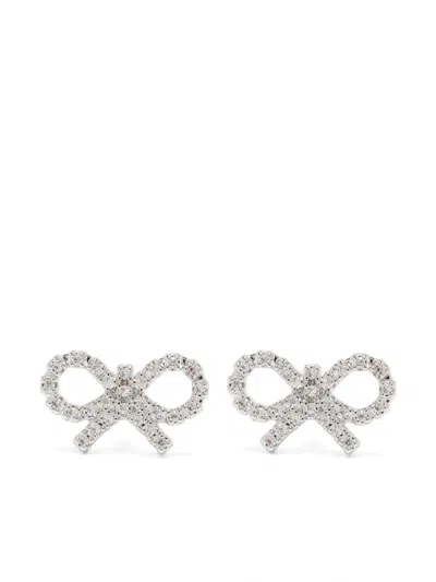 SELF-PORTRAIT MICRO BOW EARRINGS