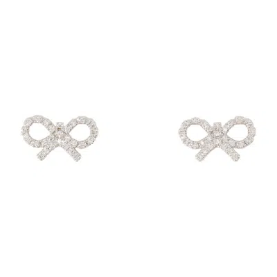 Self-portrait Micro Bow Earrings