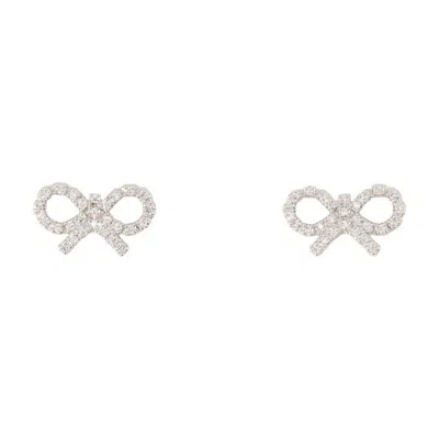 Self-portrait Micro Bow Earrings