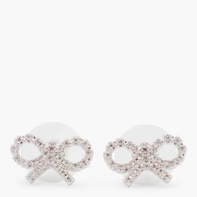 Self-portrait 'micro Bow' Earrings