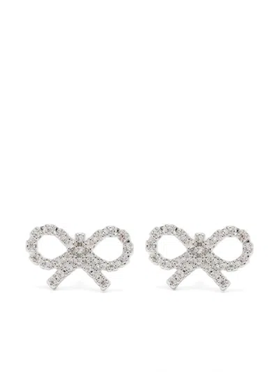 Self-portrait Micro Bow Earrings