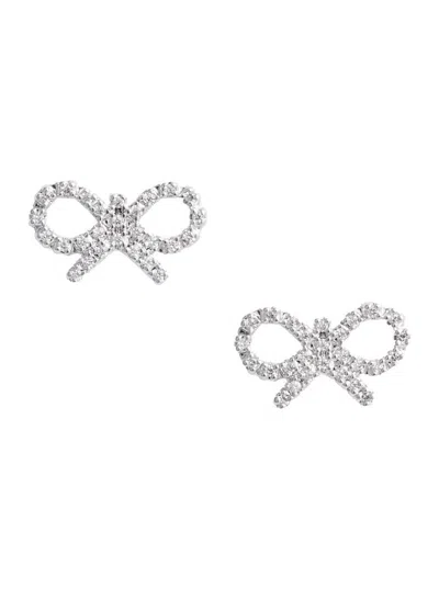 Self-portrait Micro Bow Earrings