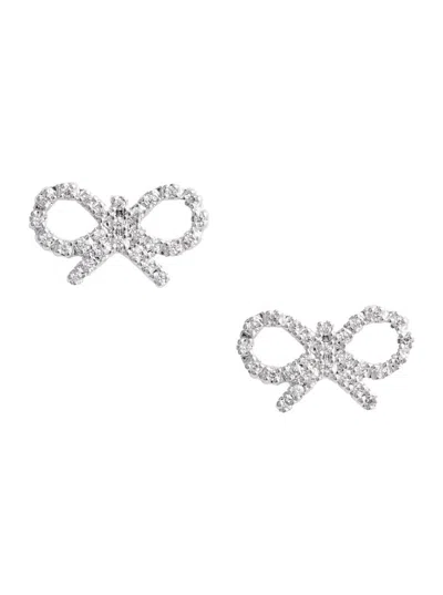 Self-portrait Micro Bow Earrings