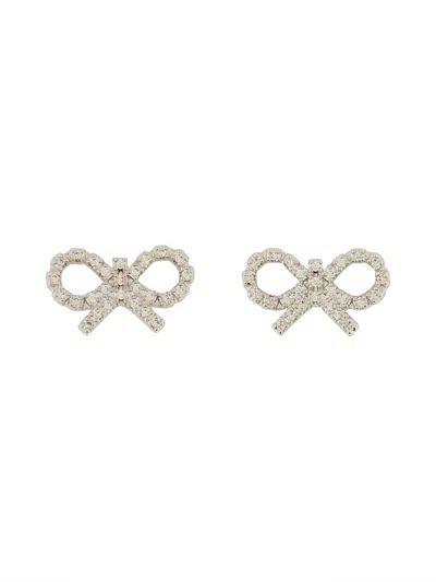 SELF-PORTRAIT MICRO BOW EARRINGS