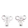 Self-portrait Self Portrait 'micro Bow Pink Droplet' Earrings