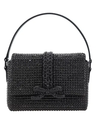 Self-portrait Micro Handbag In Black