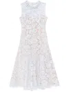 Self-portrait Self Portrait Lace Pearl Midi Dress