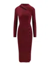 Self-portrait Midi Dress With Cut-out