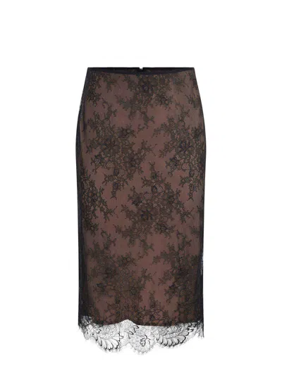 SELF-PORTRAIT SELF-PORTRAIT MIDI SKIRT