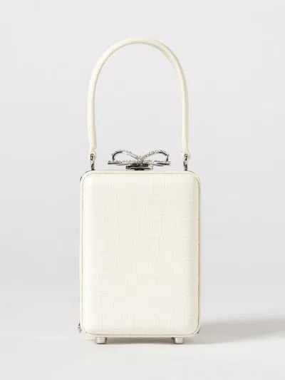 Self-portrait Handbag Woman  In Yellow