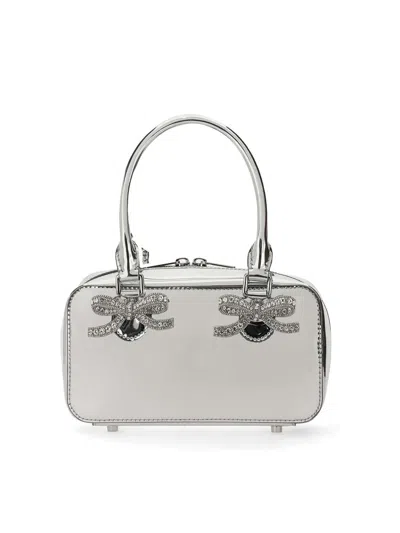 Self-portrait Bolsa Bandolera - Plata In Silver