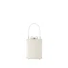 Self-portrait Mini Bow Bag - Silk - White In White