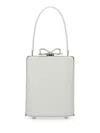 Self-portrait Self Portrait Women Bow Leather Bucket Bag In White
