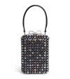 Self-portrait Multi Crystal Chainmail Hand Bags Multicolor