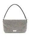 Self-portrait Small Diamante Shoulder Bag In Metallic