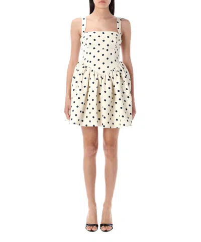 Self-portrait Mini Dress In White
