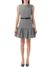 Self-portrait Self Portrait Women Prince Of Wales Check Mini Dress