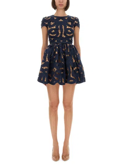 SELF-PORTRAIT SELF-PORTRAIT MINI DRESS WITH BOW