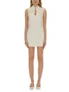 Self-portrait Mini Dress With Floral Pattern