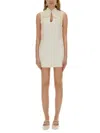 Self-portrait Mini Dress With Floral Pattern