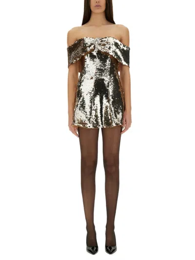 SELF-PORTRAIT SELF-PORTRAIT MINI DRESS WITH SEQUINS