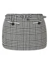 Self-portrait Houndstooth Skirtpants In Multi