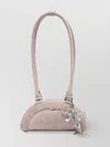Self-portrait Self Portrait Suede Mini Shoulder Bag