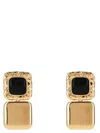 Self-portrait Mottled Gold Black Tiered Earrings Accessories
