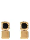 Self-portrait Mottled Gold Black Tiered Earrings Accessories