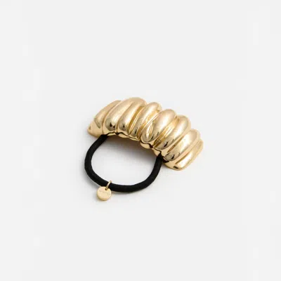 Self-portrait Mottled Gold Hair Cuff Accessories