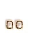 Self-portrait Elegant Brass Bijoux Accessory In Gold