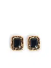 Self-portrait Mottled Gold-plated Brass Earrings