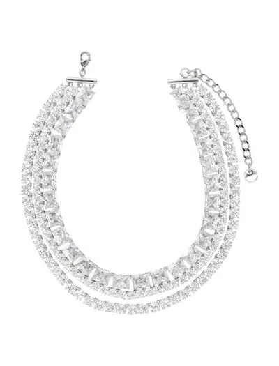 Self-portrait Multi Crystal Choker