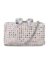 Self-portrait Multi Crystal Clutch Bag In Multi