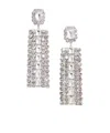 Self-portrait Multi Crystal Droplet Jewelry Silver