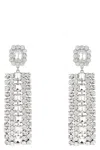 Self-portrait Multi Crystal Droplet Jewelry Silver