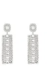 Self-portrait Multi Crystal Droplet Jewelry Silver