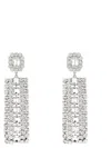 Self-portrait Multi Crystal Droplet Jewelry Silver