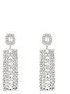 Self-portrait Multi Crystal Droplet Jewelry Silver