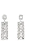 Self-portrait Multi Crystal Droplet Jewelry Silver
