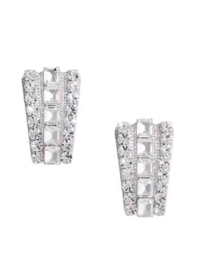 SELF-PORTRAIT SELF-PORTRAIT MULTI-CRYSTAL EARRINGS