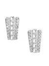 Self-portrait Women Multi-crystal Earrings In Metallic