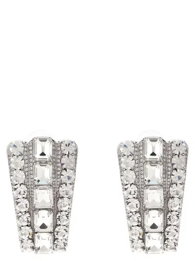 Self-portrait 'multi Crystal' Earrings