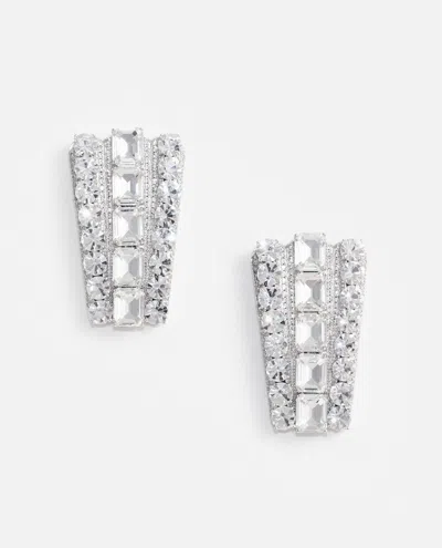 SELF-PORTRAIT MULTI CRYSTAL EARRINGS