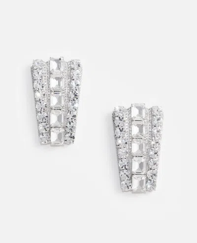 SELF-PORTRAIT MULTI CRYSTAL EARRINGS
