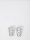 Self-portrait Multi Crystals Earrings
