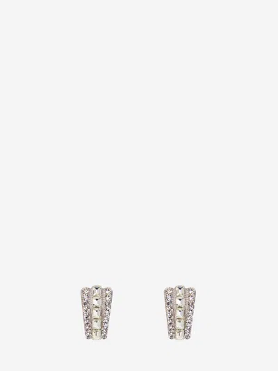 SELF-PORTRAIT MULTI CRYSTALS EARRINGS